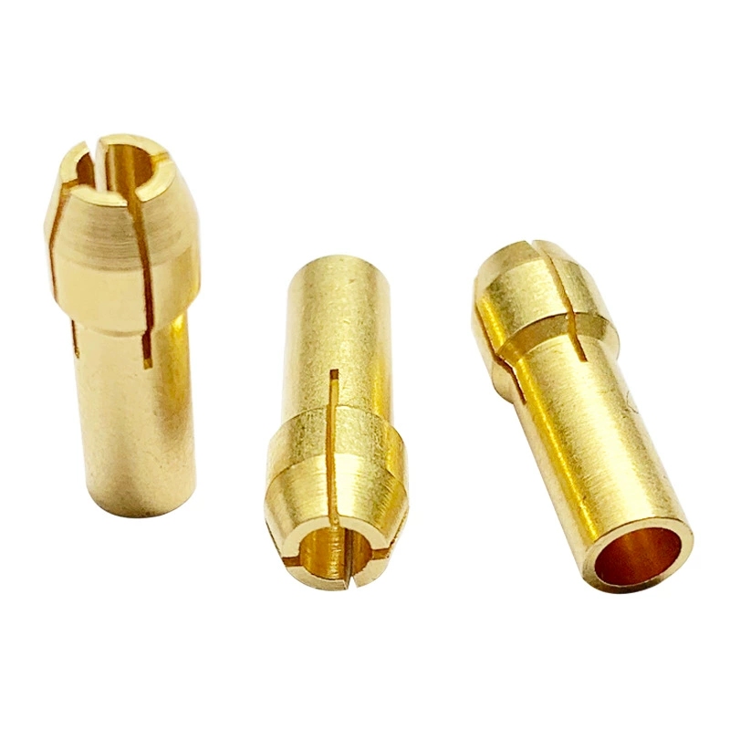 Источник производитель чистой меди электрический шлифовальный патрон набор мини-медный сэндвич-хвост 4,8/4,3 мм Электрические шлифовальные аксессуары
