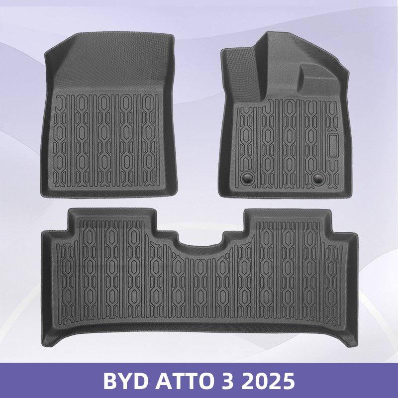 Aplicable a BYD YuanPLUS Atoo 3 TPE / XPE cojín de pie para automóviles cojín de respaldo
