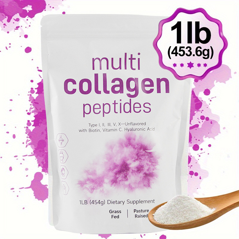 Kindergarten Hot Products Are Shipped Directly from Stock and Are Specially Provided for Cross-Border Sales of Various Collagen Powders. Multi-Collagen Powder