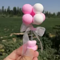 LOVE воздушный шар декоративные украшения сетка красная двумерная любовь трехмерный глиняный шар