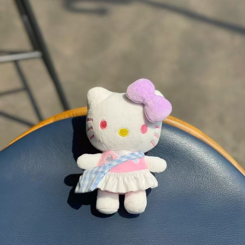 クラシックなスタンディングハローキティバッグジュエリーペンダント漫画かわいい車のキードールギフト女の子のため|undefined