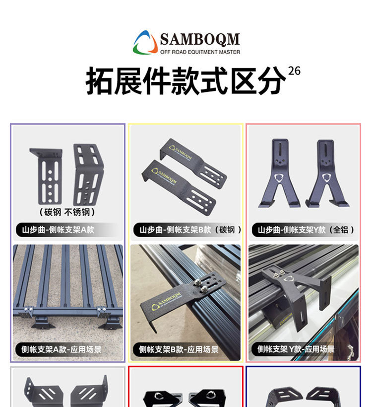 Beijing Bj30 Roof Rack, Roof Box, Ladder, Mountain Climbing, Original Outdoor Off-Road Vehicle Modified Roof Platform