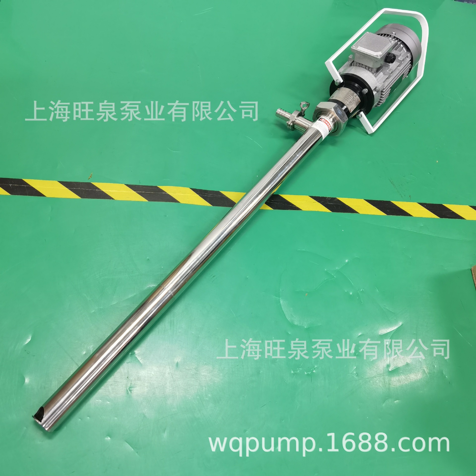 HD-1100W3-V+SS316L-1000HV250-VT螺杆式插桶泵、高粘度油桶泵