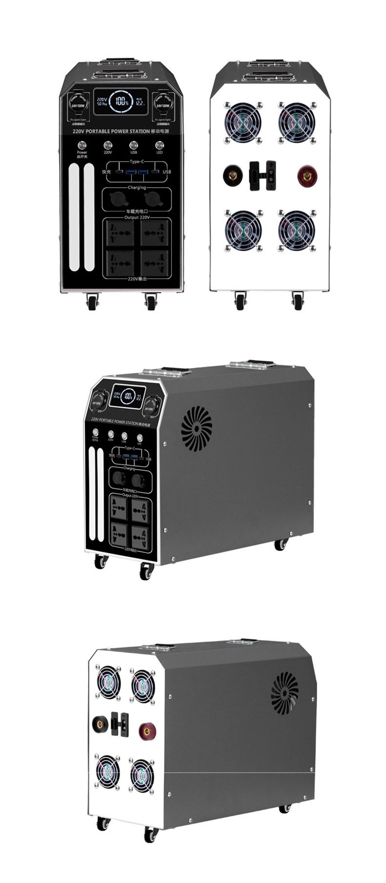 Outdoor portable power bank 220V Ningde Era large-capacity household portable high-power RV energy storage battery