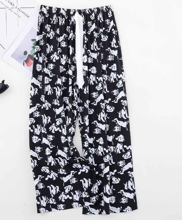 [5 días de preventa] [Pantalones de seda de algodón] Pantalones de pijama de seda de algodón para mujer