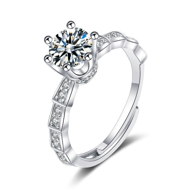 One size ring, platinum 950 sample