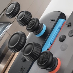Switch2 ゲームコンソールハンドルロッカーキャップ中空猫の爪シリコンキャップロッカー保護キャップアクセサリーに適しています