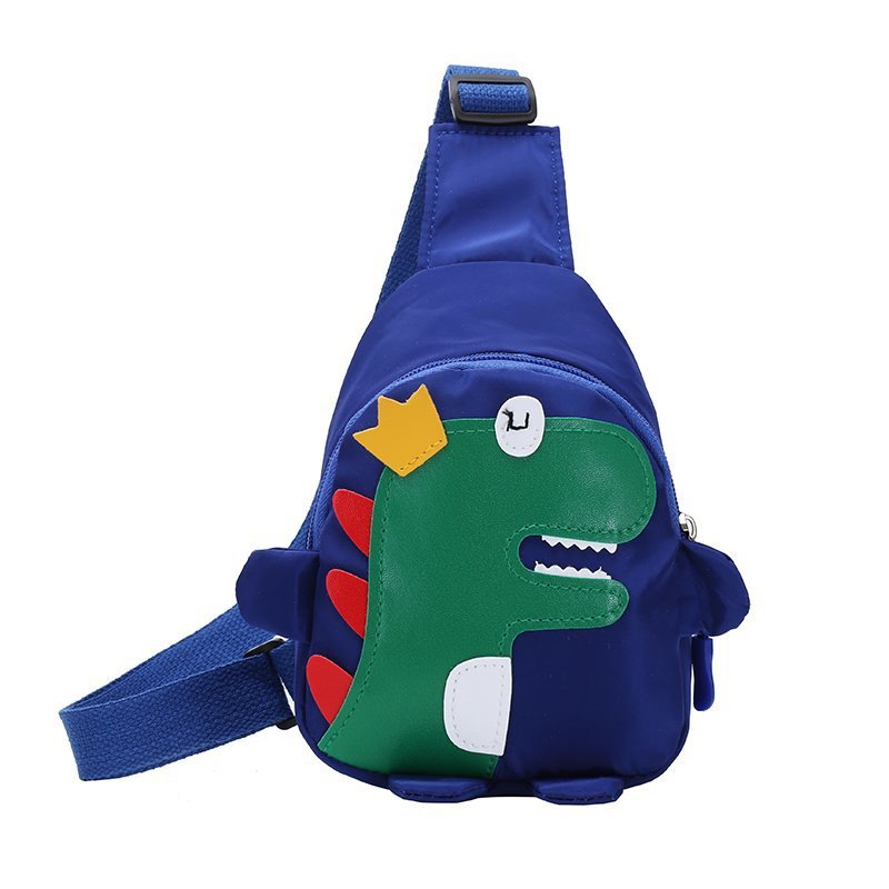 Children's Bag Cartoon Cute and Fashionable Small Dinosaur Breast Bag 2023 Spring/Summer New Trendy Children's Gift Bag Wholesale
