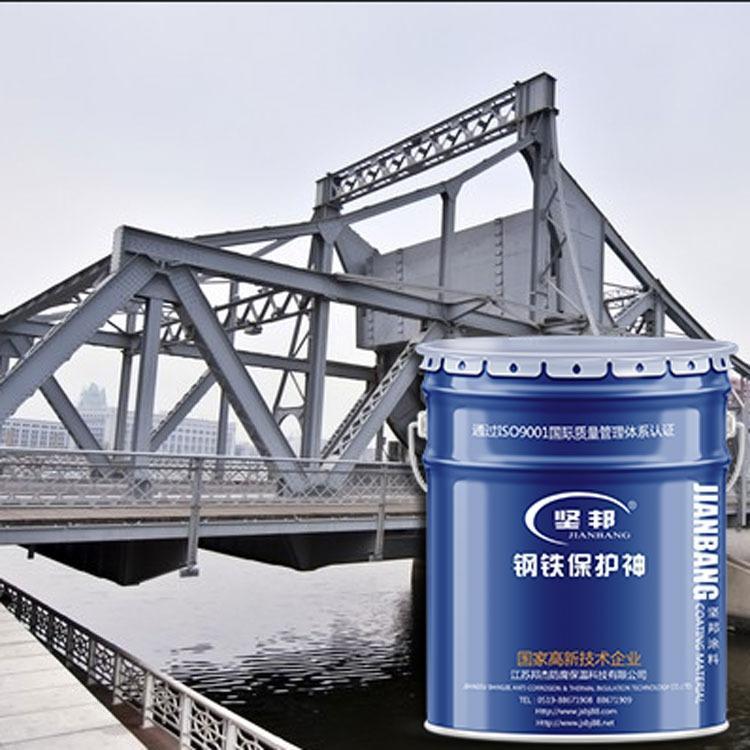 坚邦灰色环氧树脂富锌底漆 防腐防锈耐酸碱 钢结构桥梁适用 20kg/