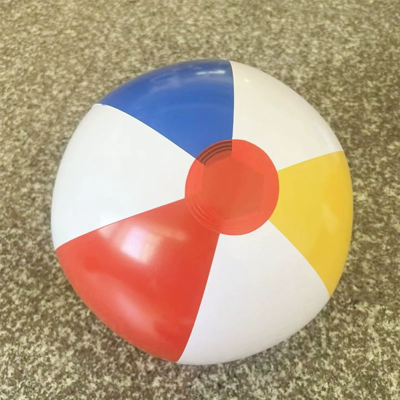 Спотовая поставка ПВХ надувной 16-дюймовый четырехцветный цветной шарик весом 38 грамм