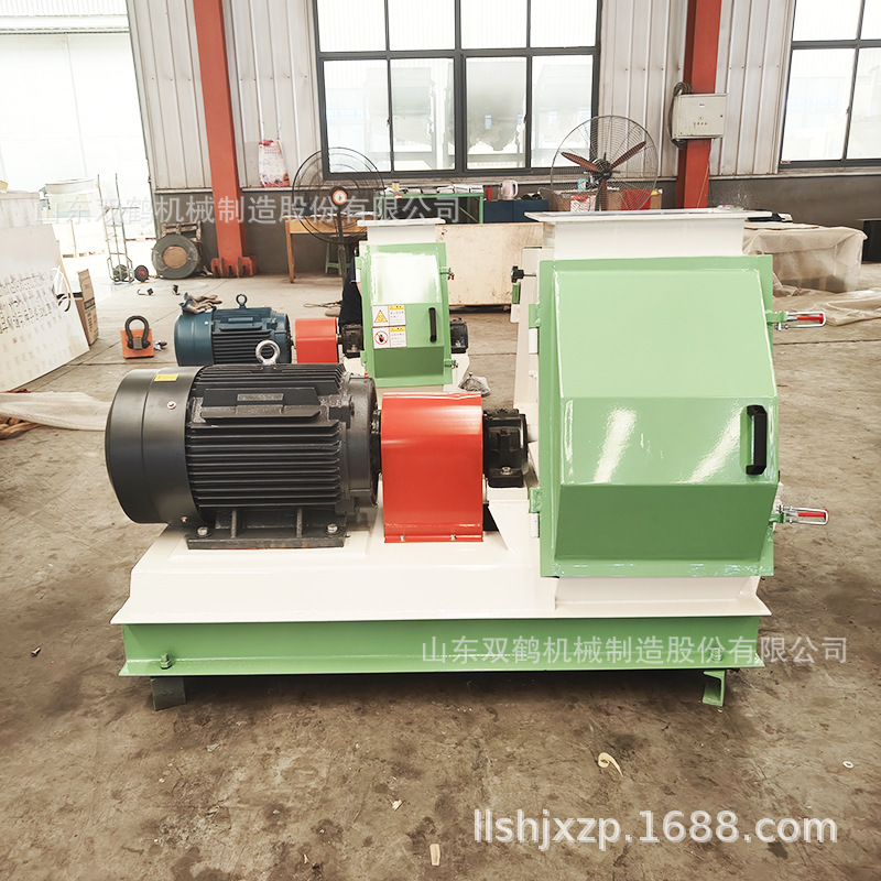 山东双鹤牌37kw水滴式粉碎机 养殖农场用锤片粉碎机 饲料粉碎机