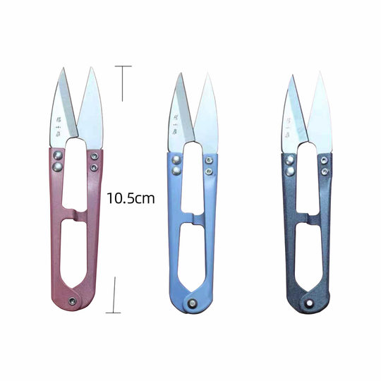 Authentic Zhang Xiaoquan small yarn shears 448s household sewing shears thread head fabric cross stitch industrial spring yarn shears