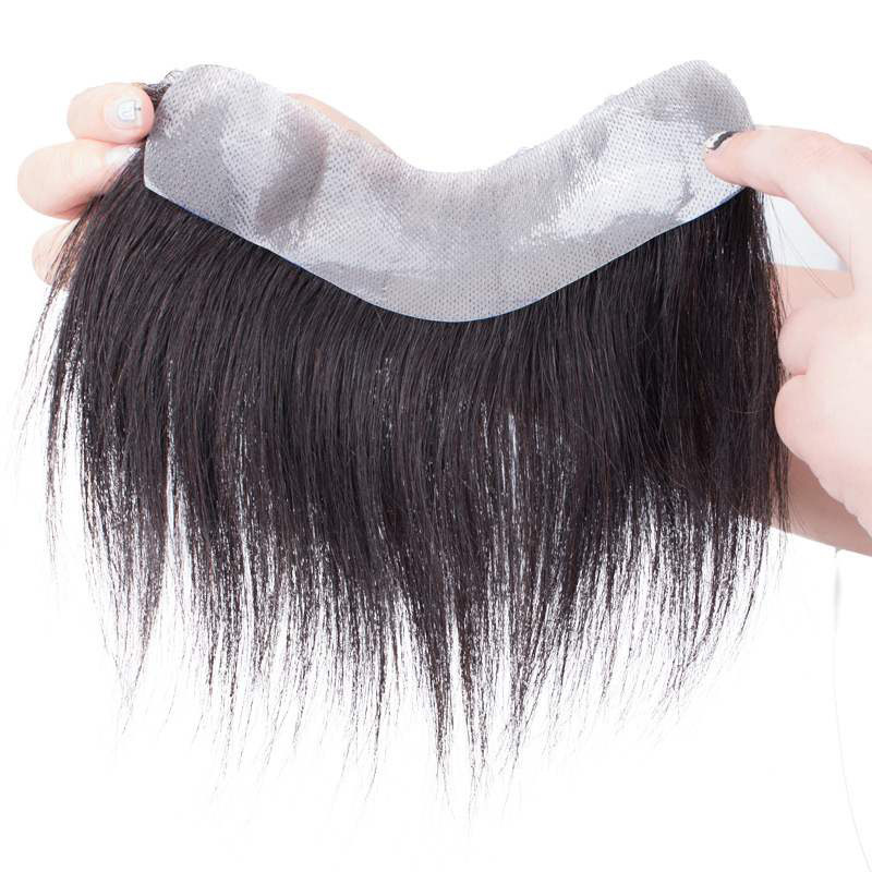 Men's Wig Preface Hearline Wig Sticker Real Hair Invisible Natural Hand-Woven Reissue Tablet Biological Scalp Bangs Sticker Men's Wig Preface Hearline Wig Sticker Real Hair Invisible Natural Hand-Woven Reissue Tablet Biological Scalp Bangs Sticker