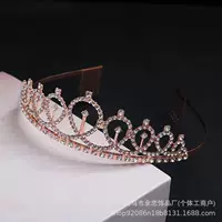 Модная металлическая повязка на голову, аксессуар для волос, вечернее платье для невесты, оптовая