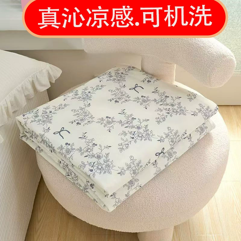 Класс А прохладный шелкография летняя холодная, соевое волокно, кондиционирование, стеганое одеяло можно мыть, одиночное двойное стеганое одеяло оптом