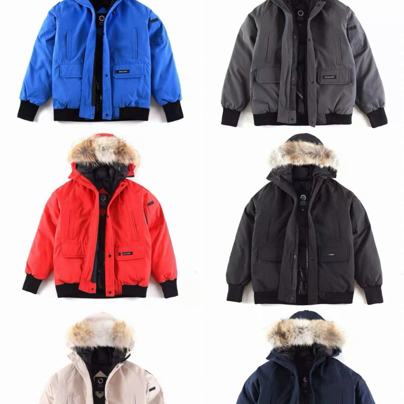 2026 Winter Canada Goose Down Jacket 01 Short Bomber Jacket for Men and Women, Warm and Thick with White Duck Down 2026 Winter Canada Goose Down Jacket 01 Short Bomber Jacket for Men and Women, Warm and Thick with White Duck Down