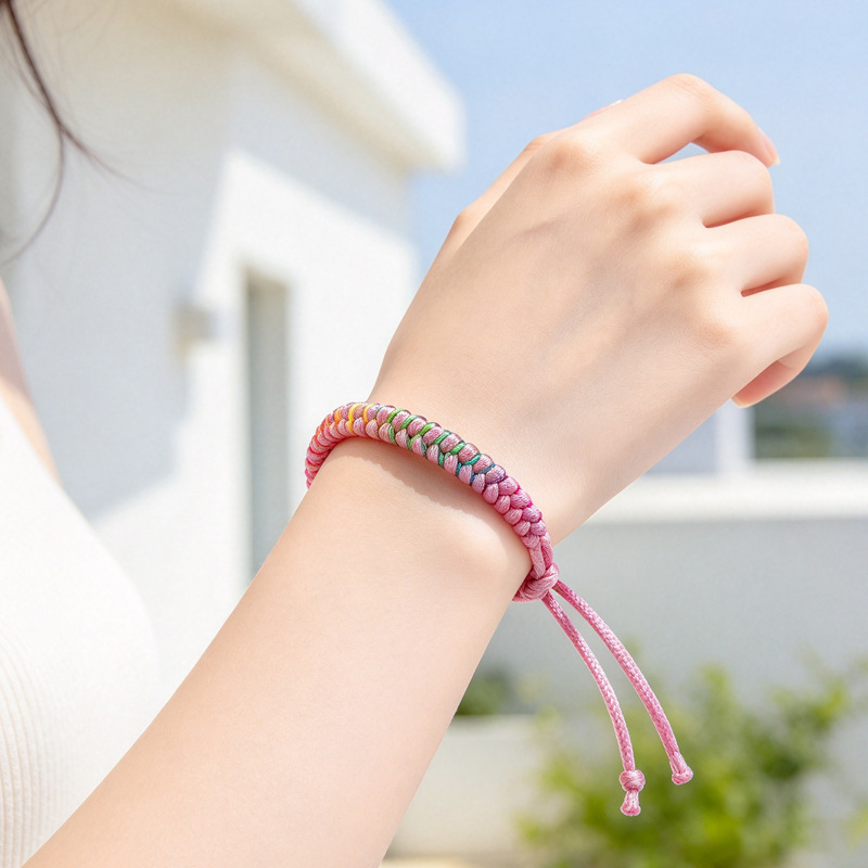 Cross-border bestseller Nepal handmade woven friendship bracelet Bohemian ethnic style bracelet Amazon wristband