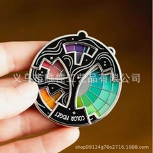 �羳��Ʒ Color Fidget Enamel Pin ɫ�{����݆���D�������Ʒ