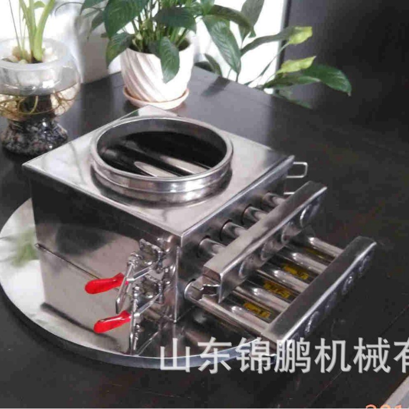 抽屉式管道除铁器 简易清理永磁高品质多层强磁除铁器干粉磁棒