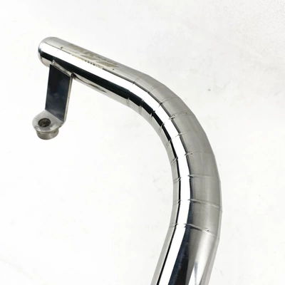 Curved KCC150 stainless Motorcycle exhaust pipe
