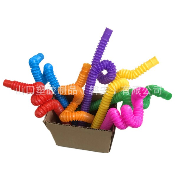 Pop Tube Small 19 Color Macaron Color Stretch Tube Vent Telescopic…
