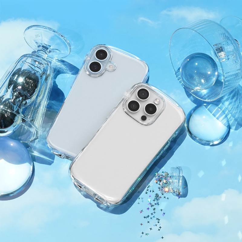 Xiaomanyao Apple 16 telefon kılıfı şeffaf iPhone15Pro silikon darbeye dayanıklı Promax Plus için uygun tam koruma
