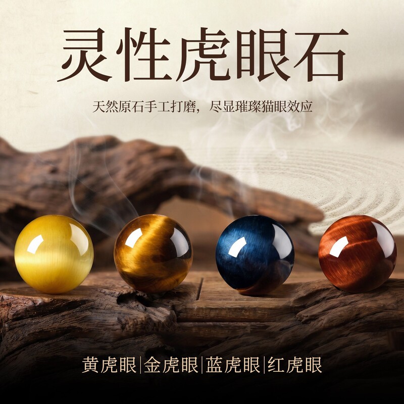 7A natural tiger eye stone single bead gold blue red yellow cat's eye stone loose beads DIY bracelet tiger eye stone crystal spacer beads 7A natural tiger eye stone single bead gold blue red yellow cat's eye stone loose beads DIY bracelet tiger eye stone crystal spacer beads