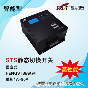 Static Transfer Switch System Hengstsb 10～80A 1121D Dual Power Supply Sts Fixed