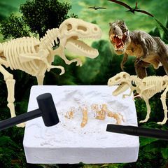 考古挖掘玩具恐龍化石骨架海洋尋寶DIY考古盲盒小孩兒童玩具批發