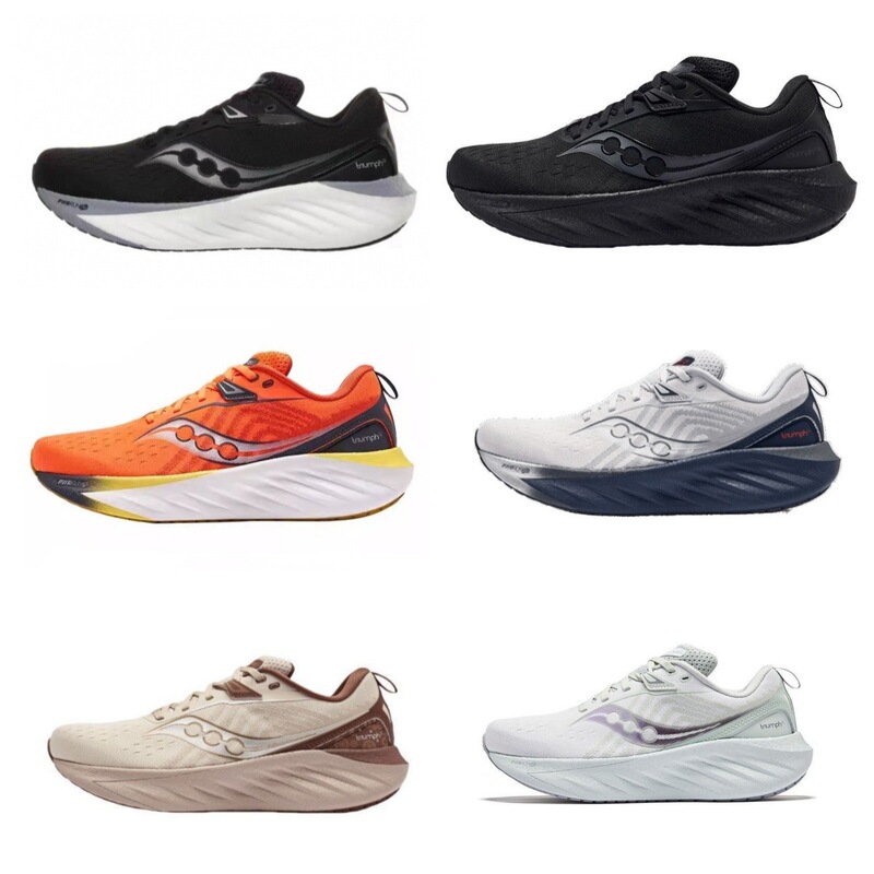 Cross-Border Saucony Victory 2122 Generation Marathon Shock-Absorbing Wear-Resistant Thick-Soled Low-Cut Running Sneakers