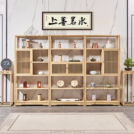 茶桌、茶台;博古架;书柜