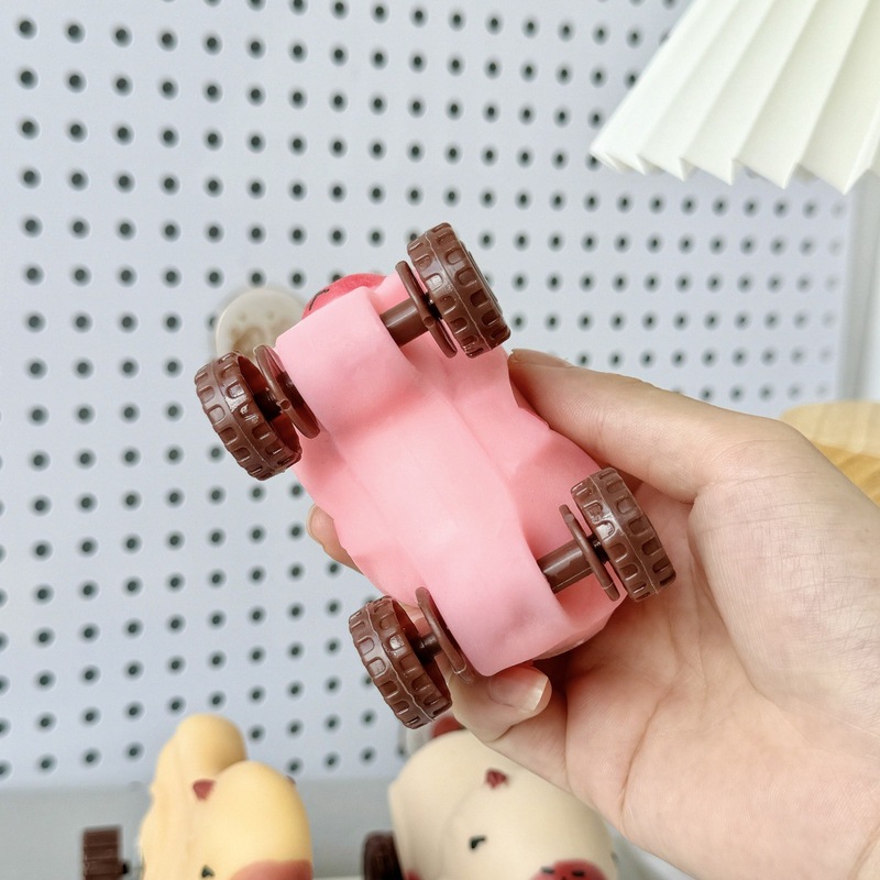 カピバラおもちゃの車、プルプルカー、減圧おもちゃ、カピバラガジェット、減圧、変形、スライディング|undefined