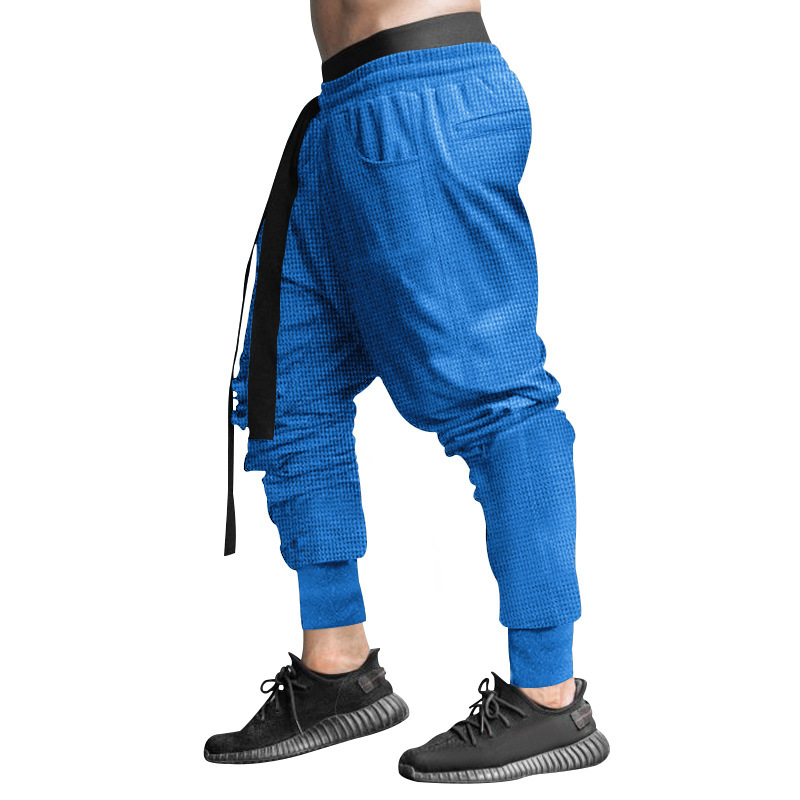 2024 New Spring Autumn Men's Casual Baggy Pants Hip-Hop Solid Color Youth Loose Wide Leg Trousers Male_voghion.com
