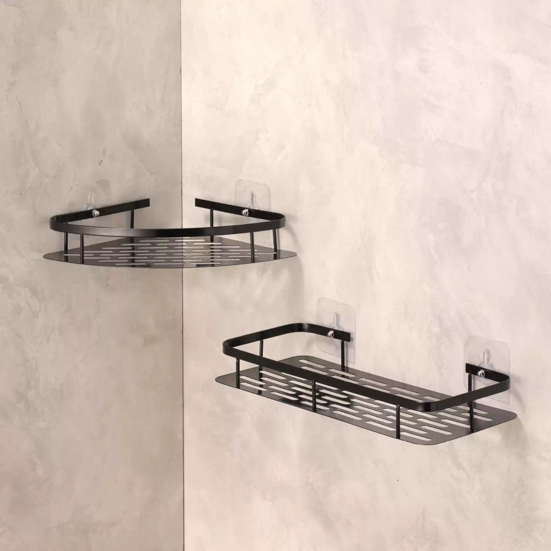 Трансграничная кухня ванная комната настенный штатива без пробивания прямоугольная стойка для хранения оптом