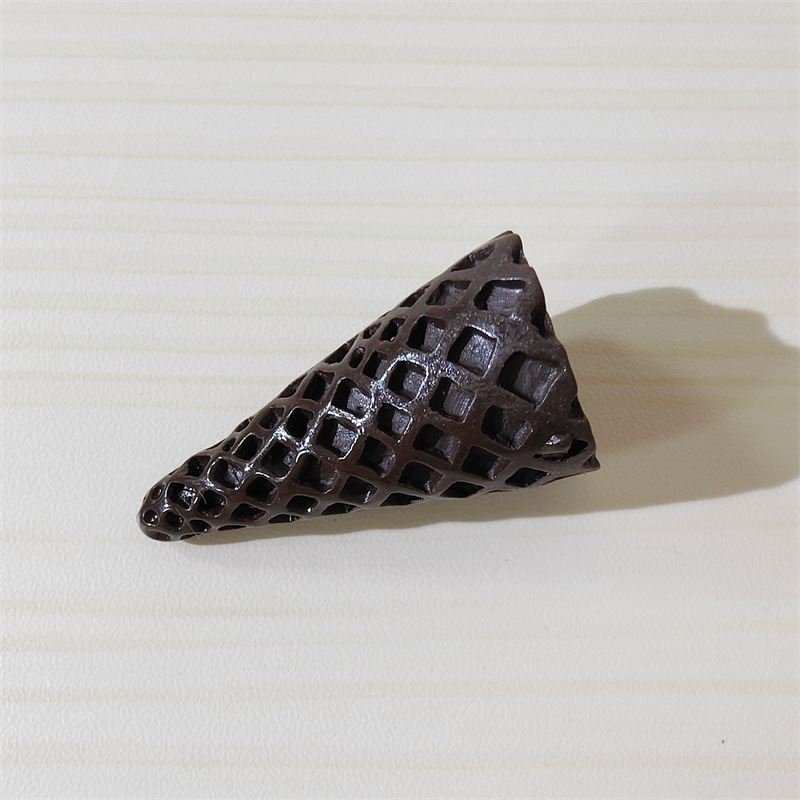 Diy樹脂カラーアイスクリーム甜筒アクセサリー毛玉ブーケ底托髪飾りクリームゴム飾り材料|undefined