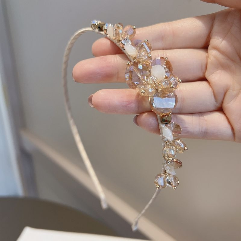 Geometric Pattern Fashion Women'S Geometric Artificial Crystal Jewelry Headband