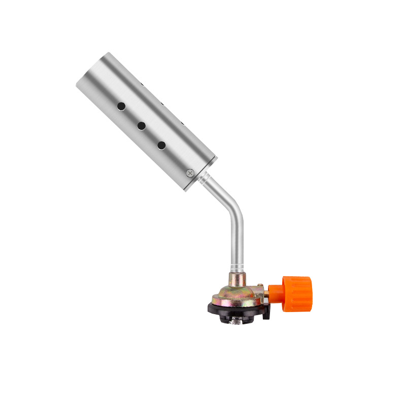 ignitor de cocina pistola de cocción tipo tarjeta tanque de gas pistola de rociador de fuego pistola de rociador de metal para quemar piel de cerdo pistola de cigarrillo de mano de cobre image 6