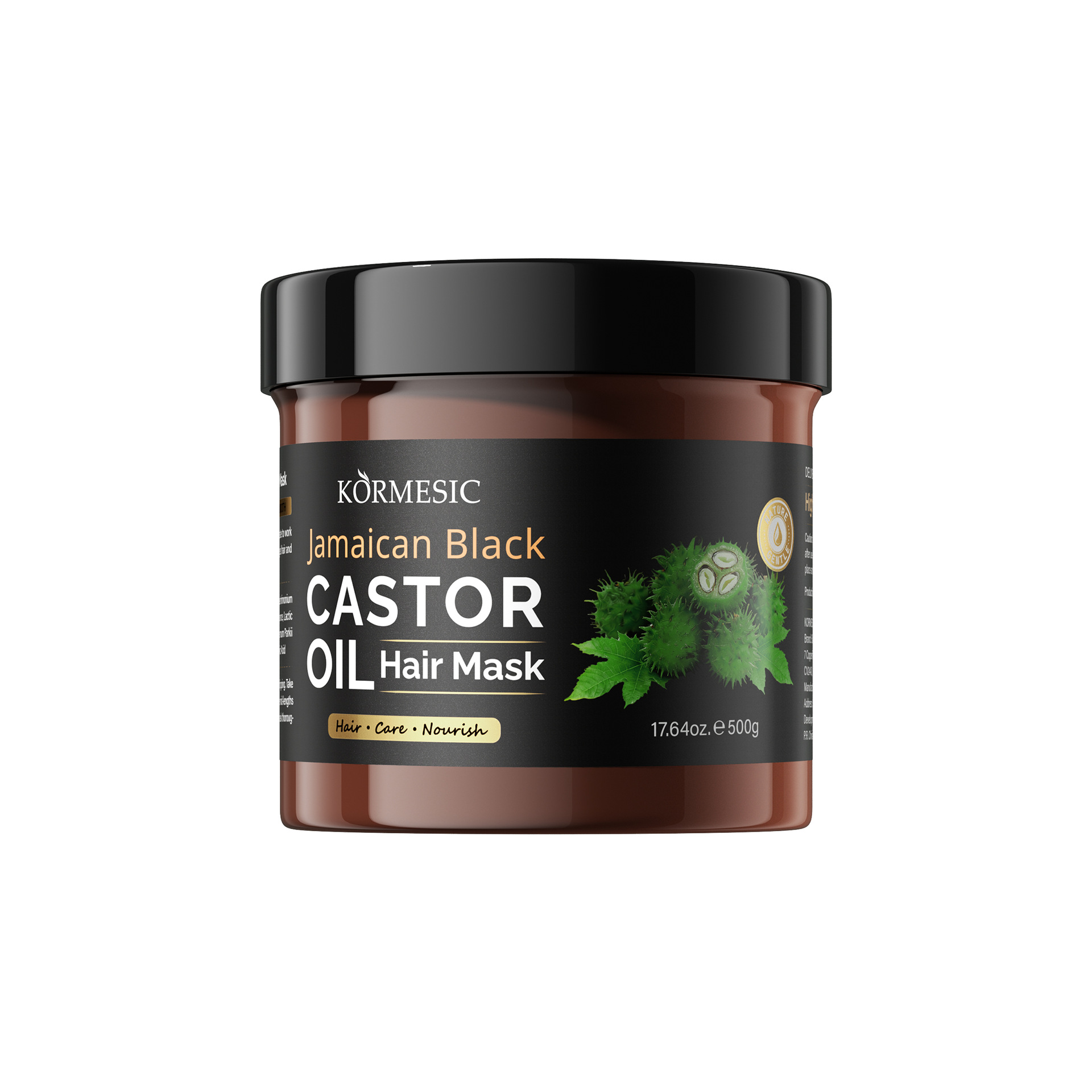 Comercio exterior KORMESIC aceite de sésamo máscara para el cabello máscara para el cabello hidratación suave envasado en inglés al por mayor transfronterizo image 9