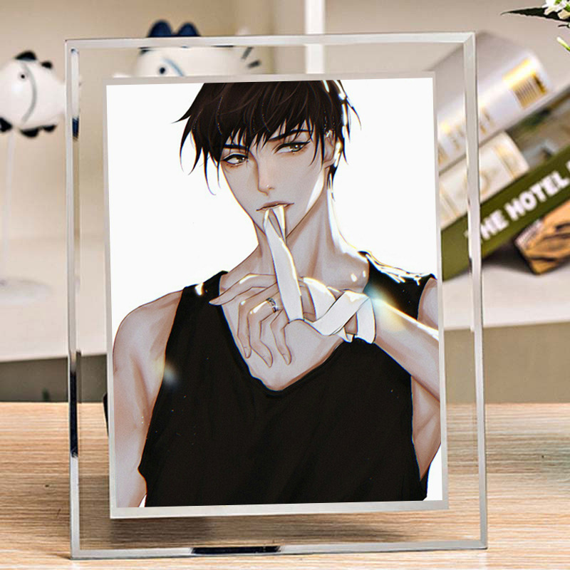 The Attack of Giant Crystal Photo Frame Surrounding Allen Sanli Secondary Diy Room Desktop Decorative Ornaments