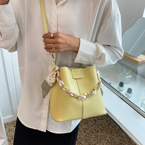 Simple Fashion Bags for Women  Summer Popular Korean Style New Trendy Versatile Crossbody Bag Fashion Shoulder Bucket Bag