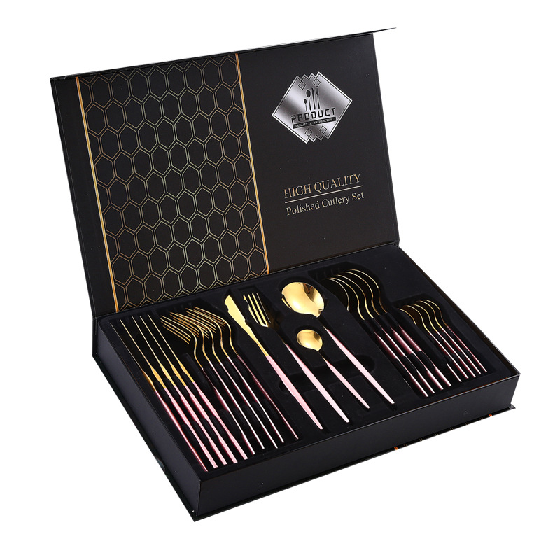 핑크 골드 "플립" 24pcs