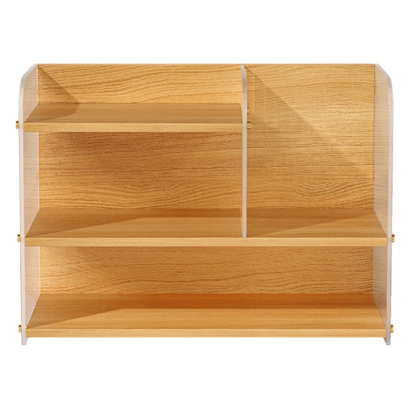 Estante de escritorio acrílico estante de mesa de comedor multicapa de mesa de almacenamiento taza de café taza de té taza de té taza de agua estante de exhibición