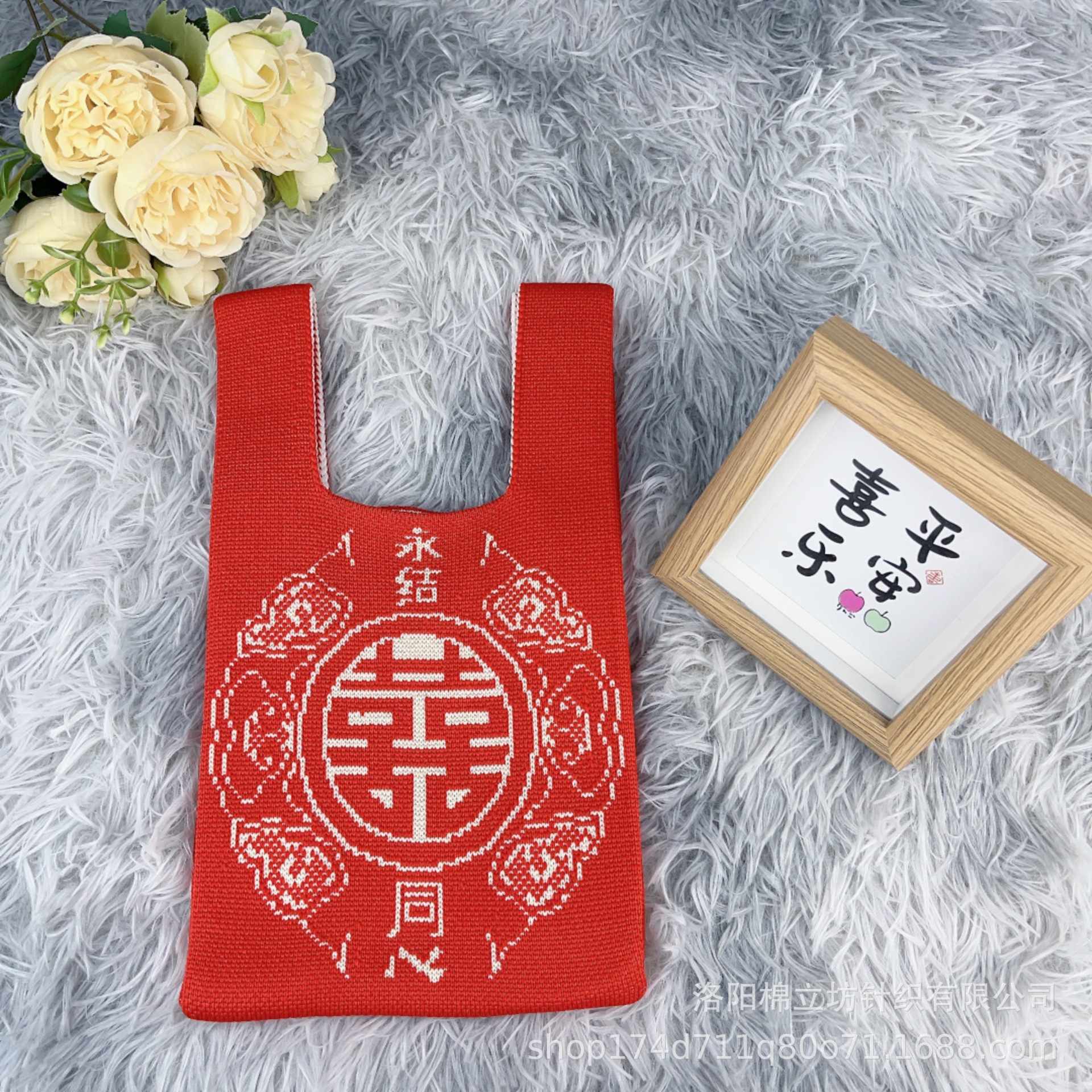 Bolsas de bocadillos de fiesta de cumpleaños, 100 días de bebés, bolsas de regalo de mano, bolsas de punto, mini bolsas de regalo de dulces de boda