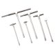Factory wholesale 6-piece telescopic gauge round head stainless steel inner diameter gauge adjustable gauge 8-150mm telescopic gauge