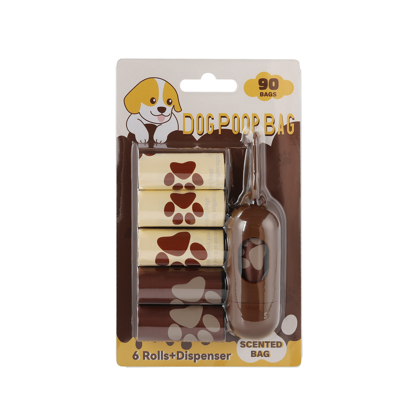 Transfronterizo temuTK bolsa desechable de basura de mascotas ecológica para perros dispensador de bolsas de heces plásticas recicladas bolsa de plástico