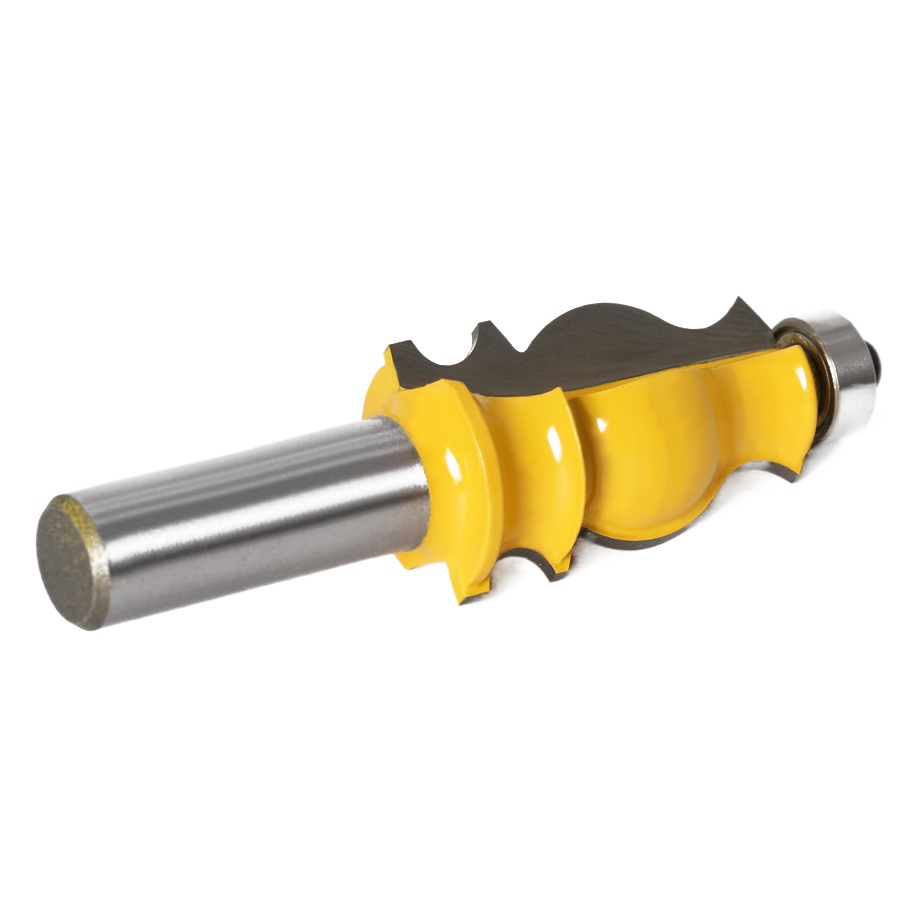 Exportación 1/2 mango de cola de pescado barandilla cuchillo de carpintería cuchillo de recorte carpintería fresadora grabado cuchillo línea cuchillo pintura amarilla