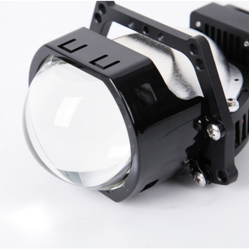 Lente de doble luz LED cuadrada sin pérdida del faro de doble copa de lámpara iluminación frontal cercana