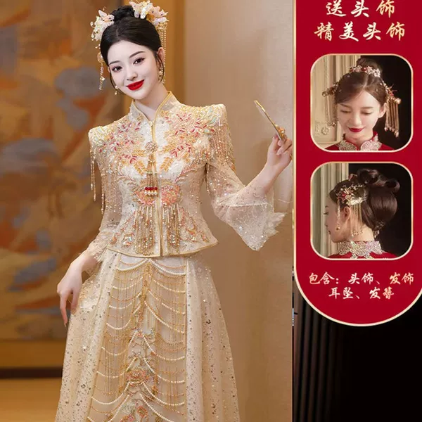 Luxury version Yunlu comes with free exquisite headwear