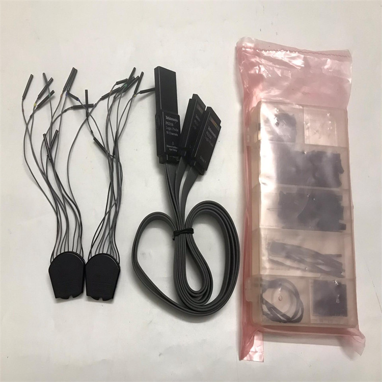 泰克示波器无源电压探头接口 P6316(16通道数字逻辑探头）