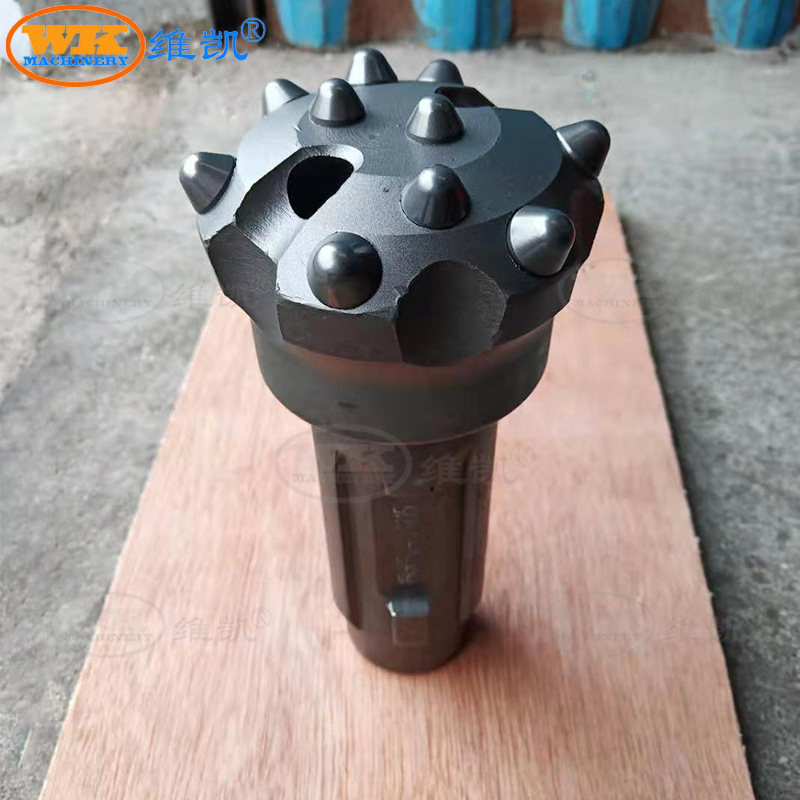 Supplying Pin type 90 Low Pressure DTH Bits Water well bit Super wear resistant alloy 90mm